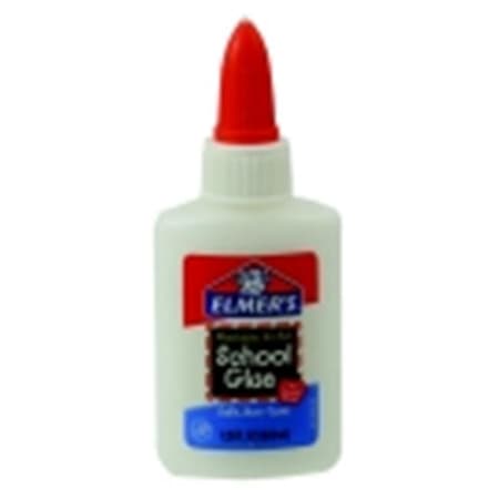 Elmers Elmers Non-Toxic Washable School Glue - 1.25 Oz. - Pack 12 1465833